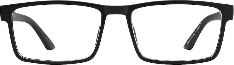 Black Rectangle Reading Glasses