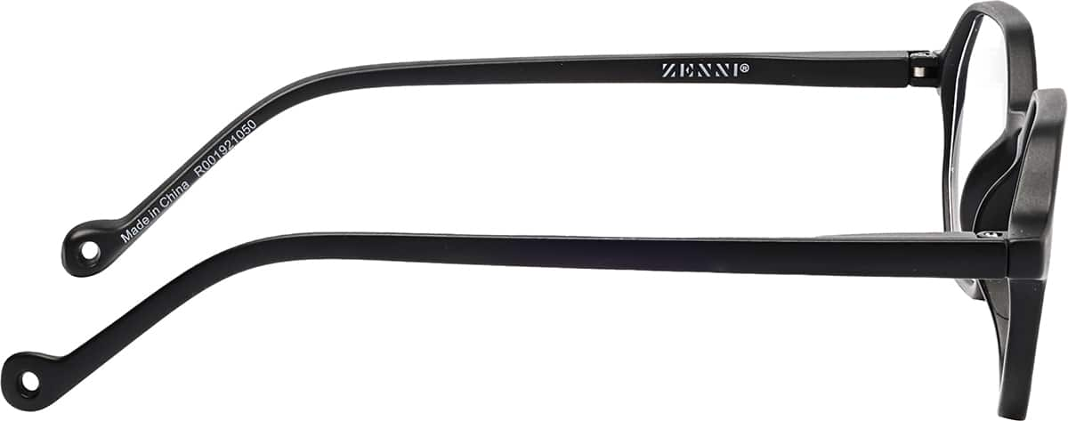 Side view of Geometric Reading Glasses R001921050 in Black