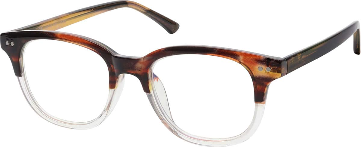 Angle view of Square Readers R002425050 in Tortoiseshell