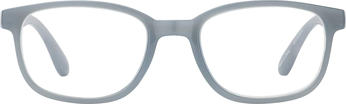 Front view of Rectangle Readers R003912050 in Gray