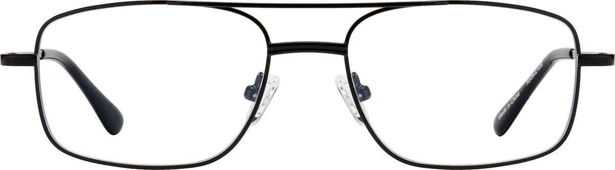 Front view of Aviator Reader R006021050 in Black