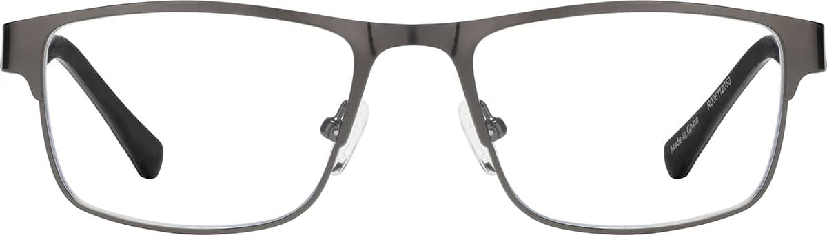 Front view of Browline Reader R006112050 in Gray