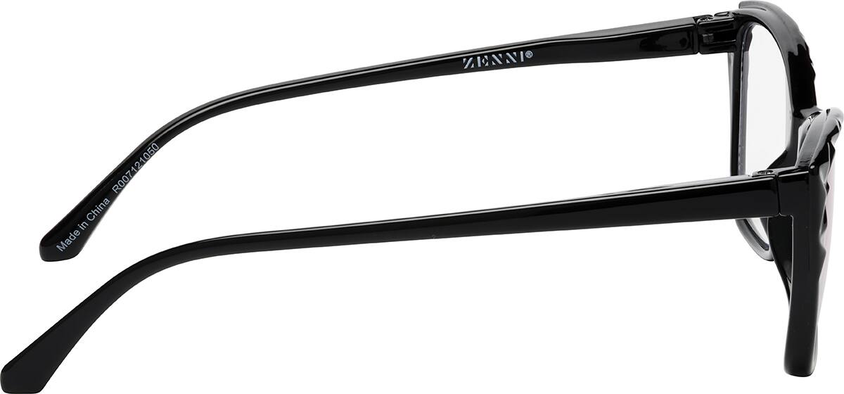 Black CatEye Reader R007121050 Zenni Optical Canada