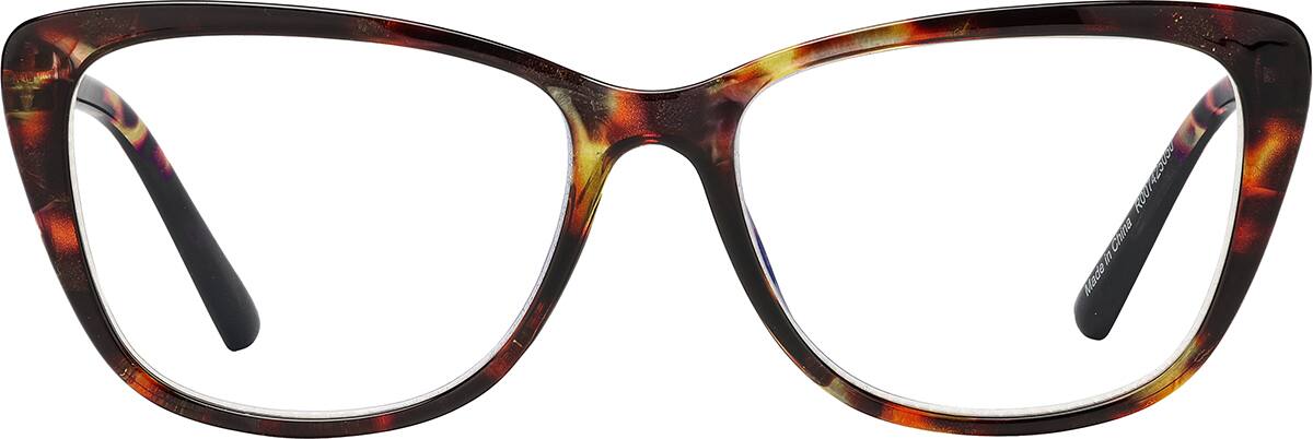 Tortoiseshell Cat-Eye Reader #R007425125 | Zenni Optical