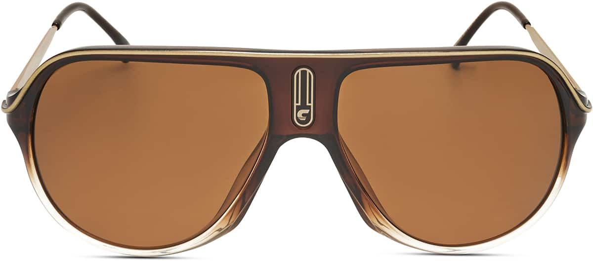 Front view of Carrera SAFARI65 SAFARI6515 in Gradient Brown