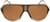 Front view of Carrera SAFARI65 SAFARI6515 in Gradient Brown thumbnail