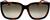 Front view of Ferragamo SF1018S SF1018S25 in Dark Havana thumbnail