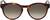 Front view of Ferragamo SF1068S SF1068S25 in Havana thumbnail