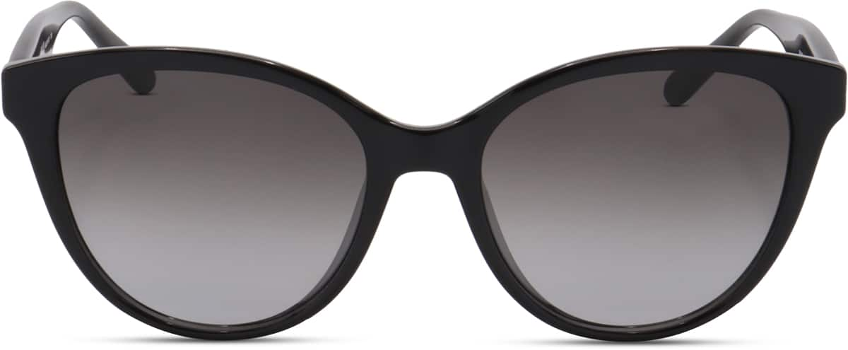 Front view of Ferragamo SF1073S SF1073S21 in Black