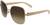 Angle view of Ferragamo SF150S SF150S30 in White and Gold thumbnail