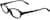 Angle view of Ferragamo SF2795RA SF2795RA21 in Black thumbnail