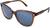 Angle view of Ferragamo SF815S SF815S15 in Brown thumbnail