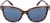 Front view of Ferragamo SF815S SF815S15 in Brown thumbnail