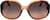 Front view of Ferragamo SF943S SF943S15 in Gradient Wine to Caramel thumbnail