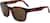 Angle view of Ferragamo SF959S SF959S25 in Havana thumbnail