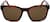 Front view of Ferragamo SF959S SF959S25 in Havana thumbnail