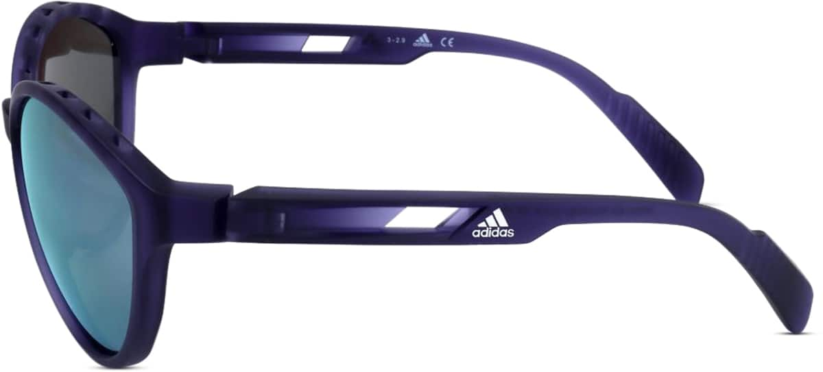 Side view of Adidas SP0012 SP001217 in Matte Violet