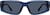 Front view of Rectangle Sunglasses T00141616 in Blue thumbnail