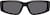 Front view of Rectangle Sunglasses T00142112 in Black thumbnail