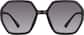 Front view of Geometric Sunglasses T00161212 in Gray thumbnail