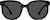 Front view of Square Sunglasses T00172112 in Black thumbnail