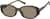 Angle view of Rectangle Sunglasses T00181515 in Brown thumbnail