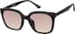 Angle view of Square Sunglasses T00202119 in Black thumbnail