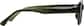Side view of Rectangle Sunglasses T00212112 in Green thumbnail