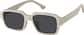 Angle view of Rectangle Sunglasses T00212412 in Cream thumbnail