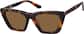Angle view of Cat-eye Sunglasses T00232515 in Tortoiseshell thumbnail