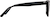 Side view of Cat-eye Sunglasses T00302112 in Black thumbnail