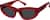 Angle view of Cat-eye Sunglasses T00311812 in Red thumbnail