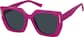 Angle view of Square Sunglasses T00321712 in Purple thumbnail