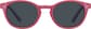Front view of Kids' Round Sunglasses T00331912 in Pink thumbnail