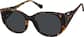 Angle view of Geometric Sunglasses T00342512 in Tortoiseshell thumbnail