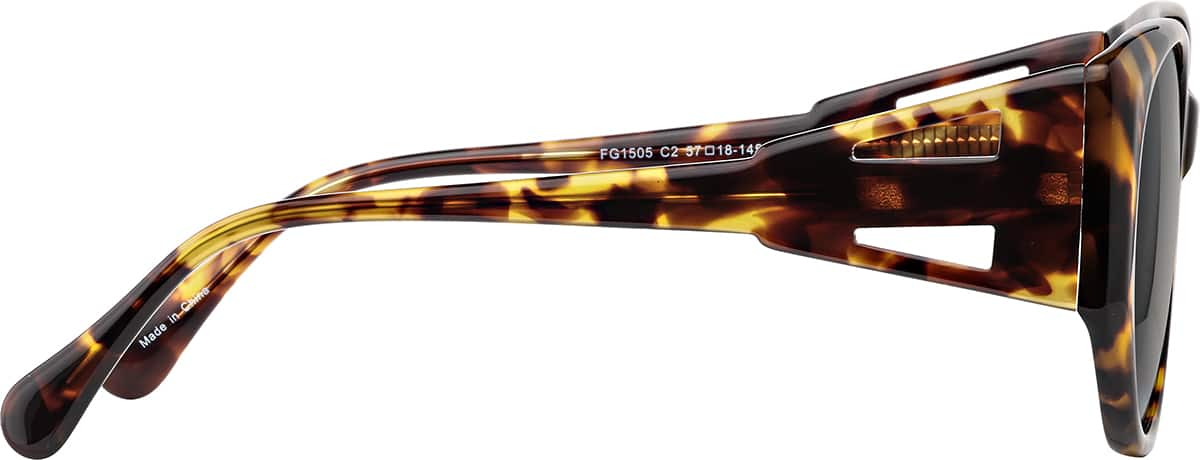 Side view of Cat-eye Sunglasses T00342512 in Tortoiseshell