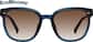 Front view of Square Sunglasses T00351615 in Blue thumbnail