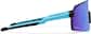 Side view of Wrap-Around Sunglasses T01011616 in Black and Blue thumbnail