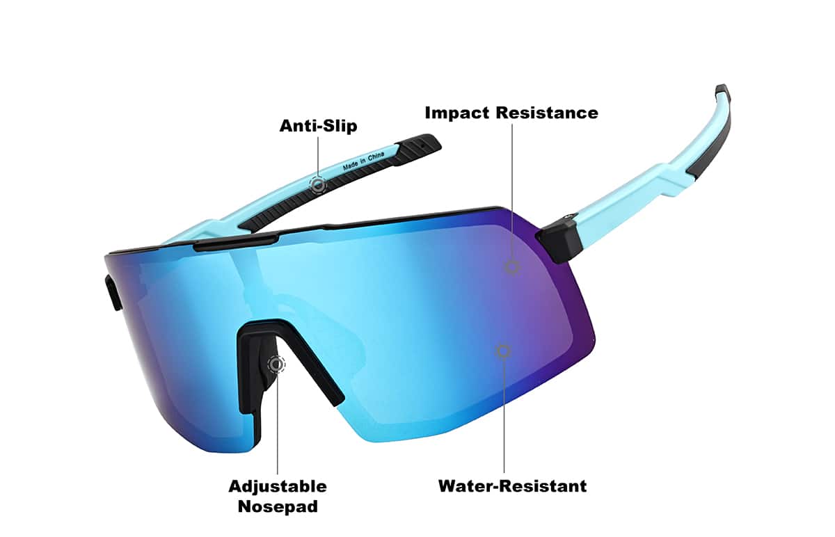 Image of Shield Wrap Sunglasses