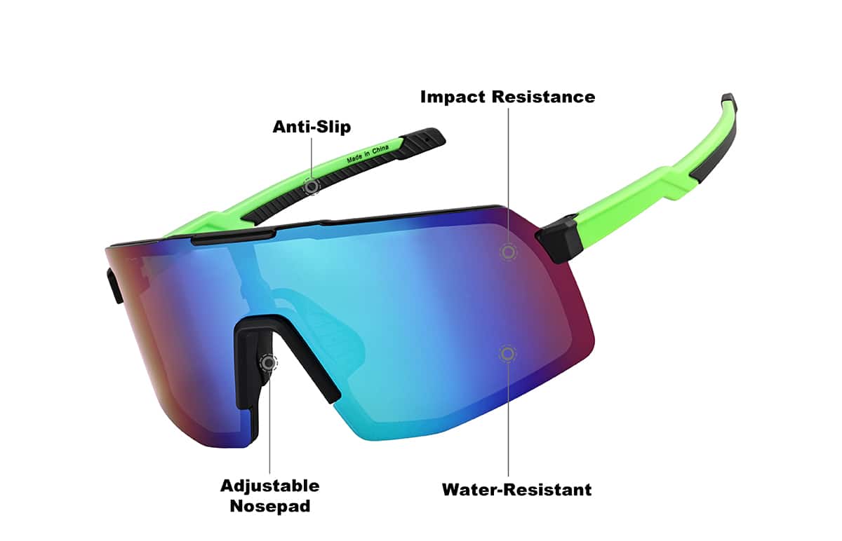 Image of Shield Wrap Sunglasses