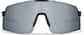 Front view of Wrap-Around Sunglasses T01013011 in Black and White thumbnail