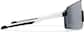 Side view of Wrap-Around Sunglasses T01013011 in Black and White thumbnail