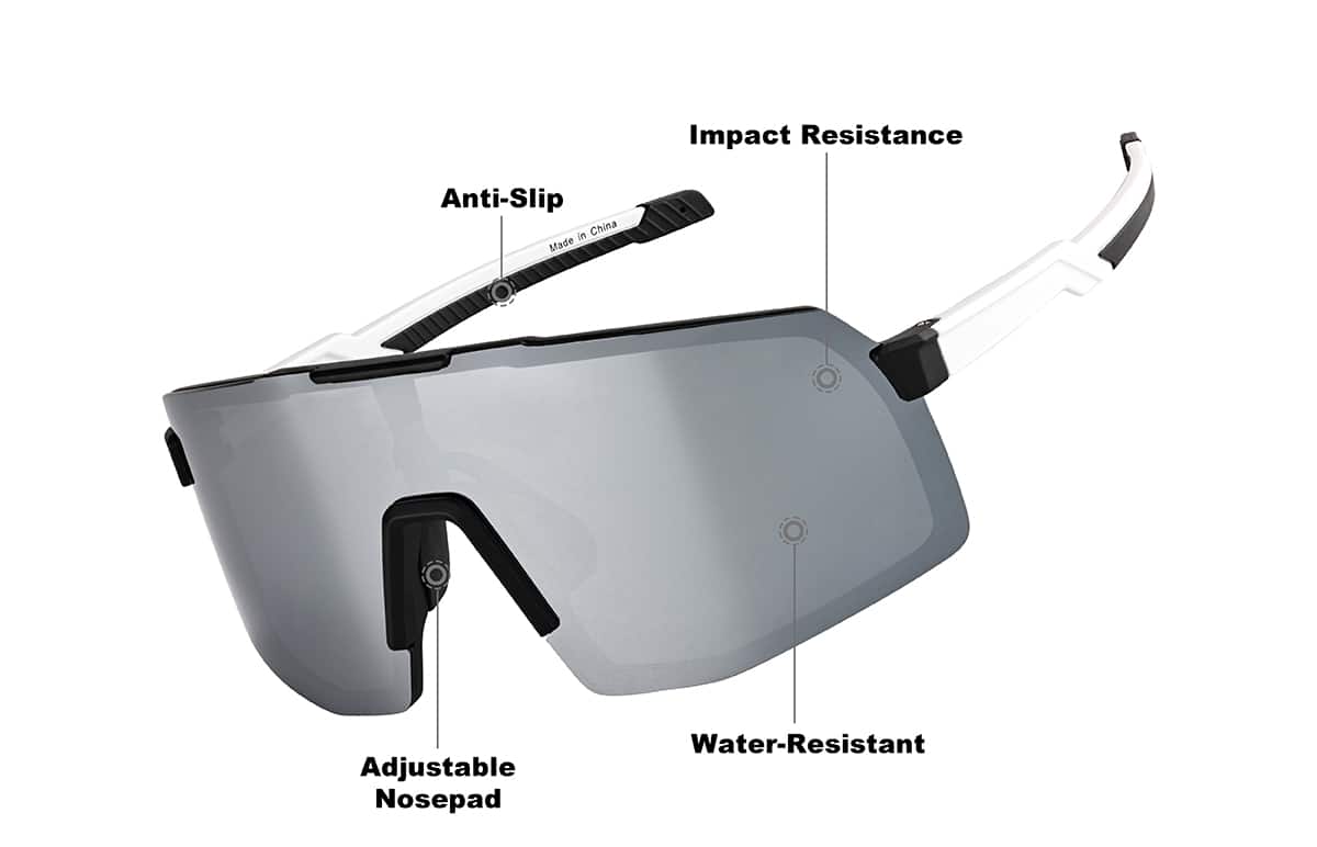 Image of Shield Wrap Sunglasses