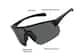 Image of Half Rim Wrap-Around Sunglasses thumbnail