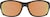 Front view of Rectangle Sunglasses T01041515 in Brown thumbnail