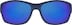 Rectangle Sunglasses T01041616 in Blue