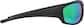 Side view of Rectangle Sunglasses T01042124 in Black thumbnail