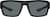 Front view of Rectangle Sunglasses T01062112 in Black thumbnail