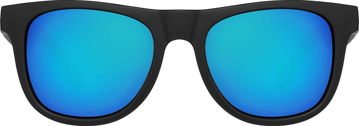 Front view of Floating Sunglasses T01072116 in Black