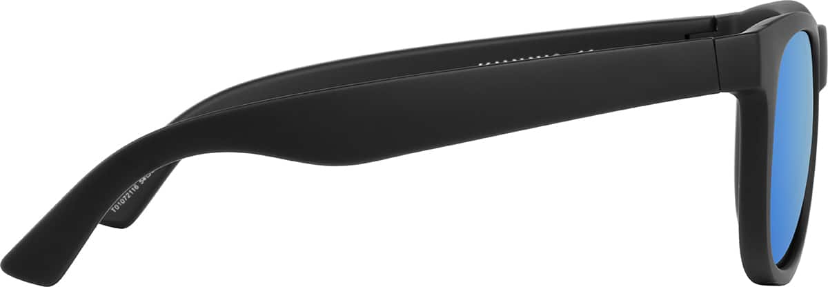 Side view of Floating Sunglasses T01072116 in Black